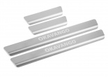 Накладки на пороги Rival для Geely Okavango (2023-2025)