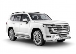 Защита штатного порога d42 Rival для Toyota Land Cruiser 300 Anniversary (2021-2025)