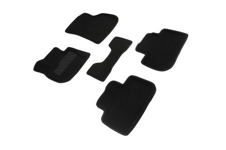 3D Коврики в салон черные Seintex BMW X3 (2017-2025) 90246