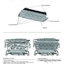 Защита радиатора (алюминий) Rival для Mercedes-Benz G-class (2018-2021)