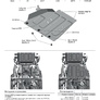 Защита КПП (сталь) Автоброня для Haval H9 (2014-2024)