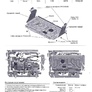 Защита картера и КПП (алюминий) Rival для Ford Tourneo Custom (2012-2024)