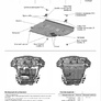 Защита картера и КПП (алюминий) Rival Lexus NX 200 (2014-2021)