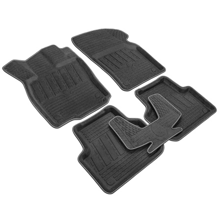 3D Коврики в салон Evaplast Skoda Octavia (2013-2025) 4530010200