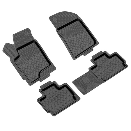 Коврики в салон резиновые Rezkon Chery Amulet (2003-2011) 1011010100