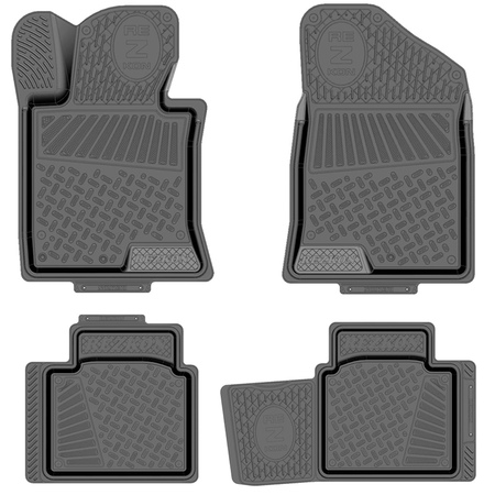 Коврики в салон резиновые Rezkon Hyundai Sonata i-45 (2010-2021) 1020055200
