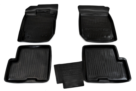 Коврики в салон резиновые Avtodriver Renault Logan (2014-2019) ADRJET025