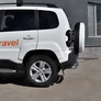 Защита заднего бампера d63 дуга RUSSTAL для Lada Niva Travel (2020-2024)