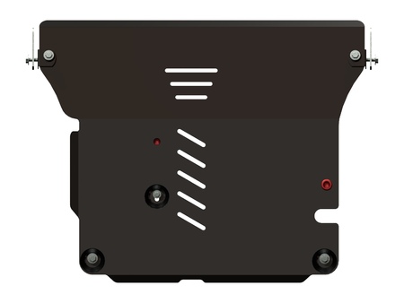 Защита картера и КПП (сталь) Шериф для Lifan Smily (2011-2014) 28.2028