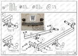 Фаркоп оцинкованный Galia для Hyundai Tucson (2021-2024)