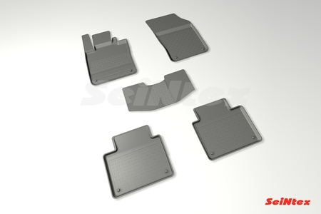 Коврики в салон резиновые Seintex Volvo V90 Cross Country (2017-2024) 88568