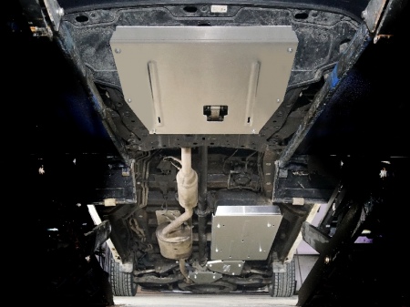 Комплект защит (алюминий) ТСС для Hyundai Staria (2021-2026) ZKTCC00539K
