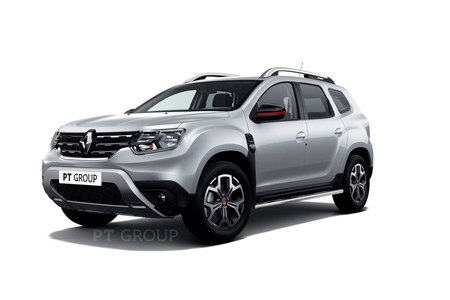 Пороги труба d63 PT GROUP для Renault Duster (2021-2024) RDU-21-220302.00