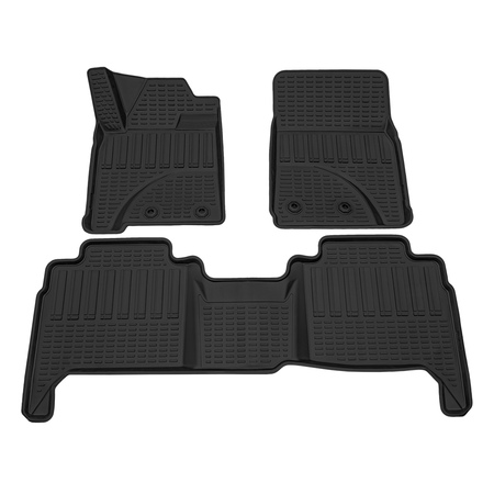 Коврики в салон полимерные 3D Rezkon Toyota Land Cruiser 200 (2015-2021) 0534025200