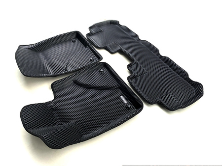 3D Коврики в салон черные Euromat3D EVA для Lexus RX (2016-2021) EM3DEVA-003212