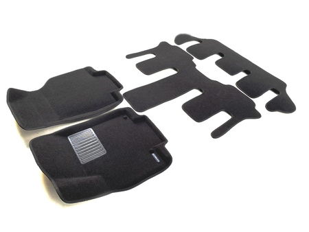 3D Коврики в салон черные Euromat3D Business для GAC GN8 (2020-2024) EMC3D-001430