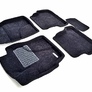 3D Коврики в салон черные Euromat3D Business для Mazda 3 (2006-2009)