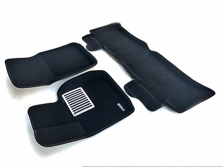 3D Коврики в салон черные Euromat3D LUX для Land Rover Range Rover (2002-2012) EM3D-003105
