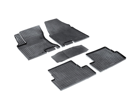 Коврики в салон резиновые сетка Seintex Nissan Qashqai (2007-2014) 00419