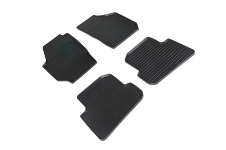 Коврики в салон резиновые сетка Seintex Skoba Fabia (2007-2014) 00526