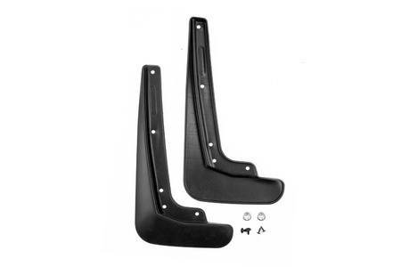 Брызговики задние Frosch в пакете для Hyundai Santa Fe (2018-2020) NLF.20.03.E13