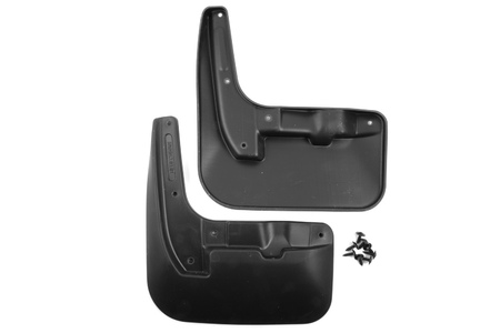 Брызговики передние Frosch в пакете для Nissan Pathfinder (2021-2024) NLF.AN0063.F13