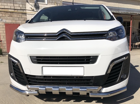 Защита переднего бампера G UKO для Citroen SpaceTourer (2016-2025) CST.18.05