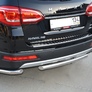 Защита заднего бампера угловая UKO для Haval H6 (2014-2020)