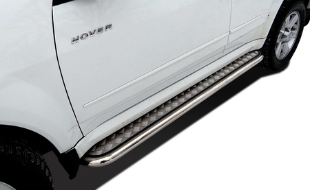 Пороги с накладным листом UKO для Great Wall Hover H5 (2011-2017) GWH5.10.41