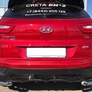 Защита заднего бампера угловая UKO для Hyundai Creta (2016-2021)