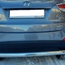 Защита заднего бампера UKO для Hyundai ix35 (2010-2015)