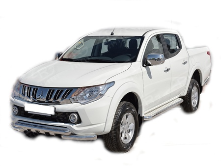 Защита переднего бампера (G ) UKO для Mitsubishi L200 (2015-2019) MSL200.15.05