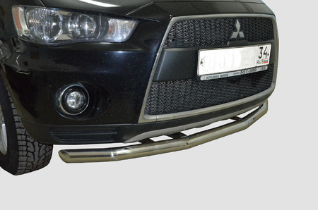 Защита переднего бампера UKO для Mitsubishi Outlander (2010-2012) MSO.10.02