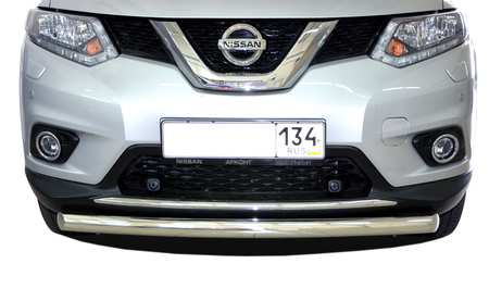 Защита переднего бампера UKO для Nissan X-Trail (2015-2018) NXT.15.02