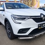 Защита переднего бампера двойная с перемычками UKO для Renault Arkana (2019-2024)