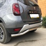 Защита заднего бампера волна UKO для Renault Duster (2015-2021)