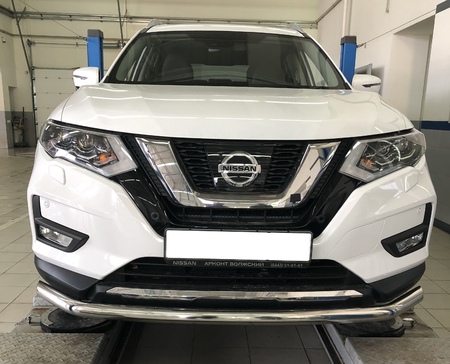 Защита переднего бампера UKO для Nissan X-Trail (2018-2023) NXT.18.02