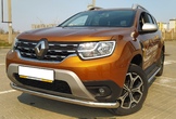 Защита переднего бампера UKO для Renault Duster (2021-2024)