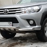 Защита переднего бампера (G) UKO для Toyota Hilux (2015-2020)