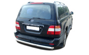 Защита заднего бампера UKO для Toyota Land Cruiser 100 (1998-2007)