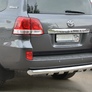 Защита заднего бампера G UKO для Toyota Land Cruiser 200 (2007-2012)