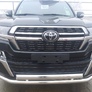 Защита переднего бампера двойная UKO для Toyota Land Cruiser 200 Executive Lounge (2020-2021)