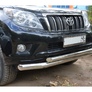 Защита переднего бампера двойная UKO для Toyota Land Cruiser Prado (2009-2013)