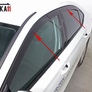 Дефлекторы боковых окон аэродинамические Стрелка11 для Skoda Octavia (2020-2026)