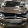 Дефлектор капота Cobra tuning для Volkswagen Touareg (2010-2018)