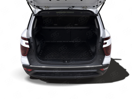 Накладка на задний бампер зеркальная RUSSTAL для Hyundai Creta (2021-2025) HCRN-003829