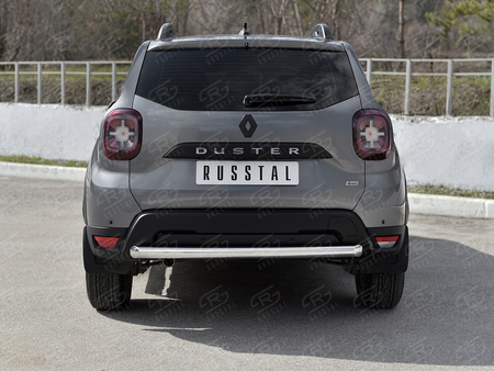 Защита заднего бампера d63 дуга RUSSTAL для Renault Duster (2021-2024) RDZ-003810