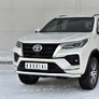 Защита переднего бампера d63 волна RUSSTAL для Toyota Fortuner (2020-2024)