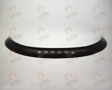 Дефлектор капота VT52 для Kia Cerato (2009-2013) KA10VT