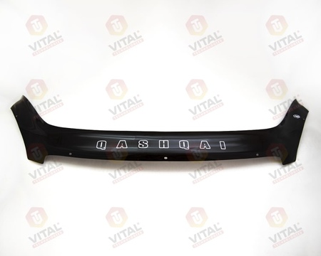 Дефлектор капота VT52 для Nissan Qashqai (2007-2010) NS12VT